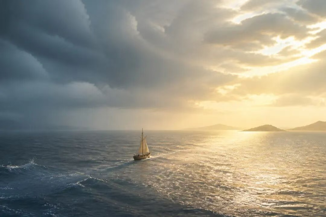 Mistakes carry a price, but we can still choose where we sail next