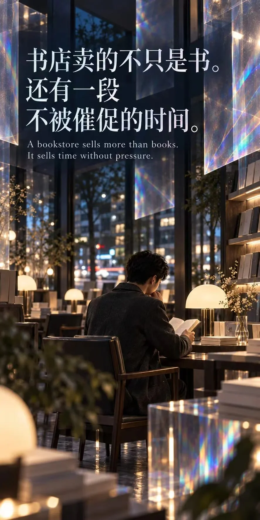 书店卖的不只是书，还有一段不被催促的时间。