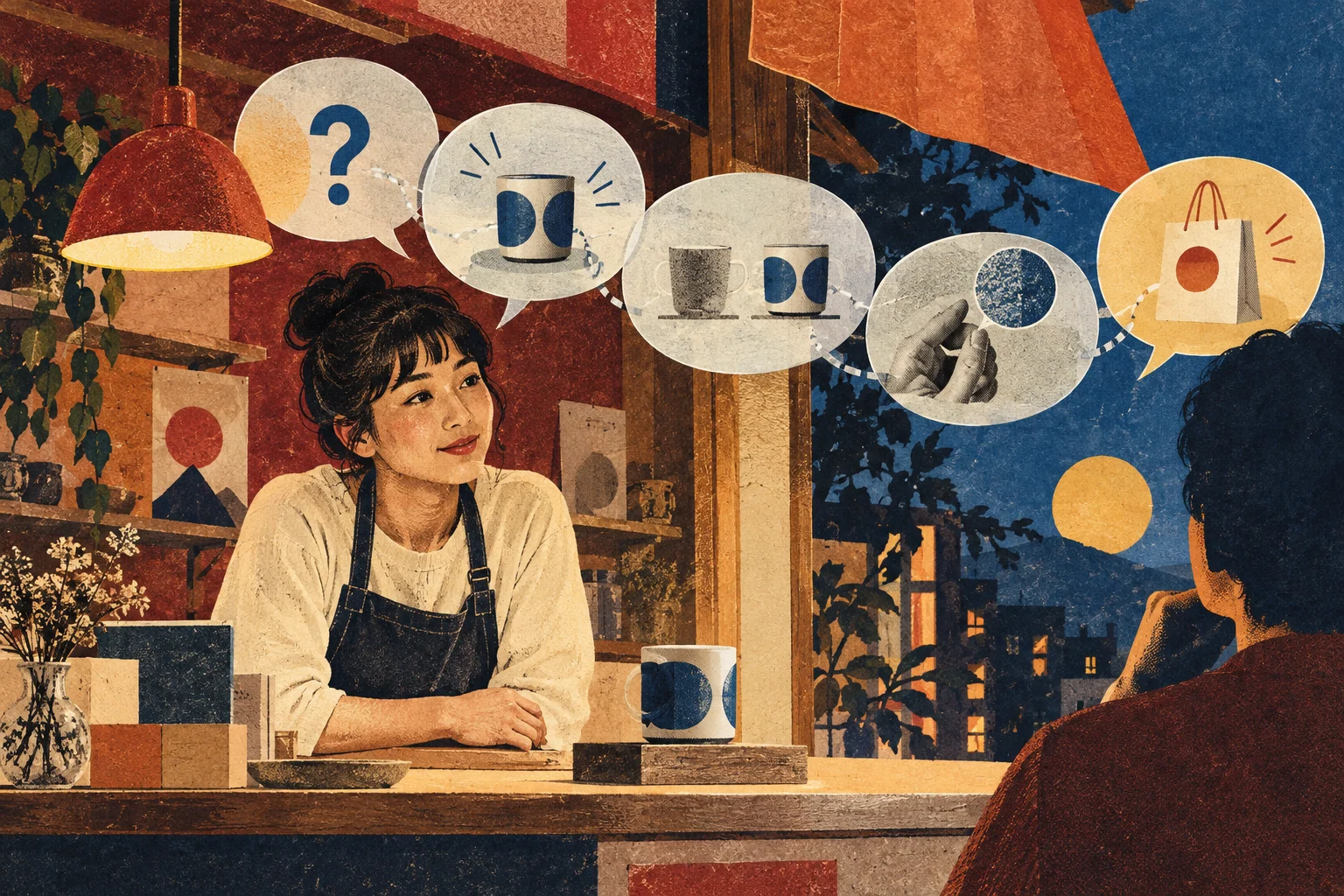 The Best Ad May No Longer Be an Image, but a Salesperson You Can Talk To