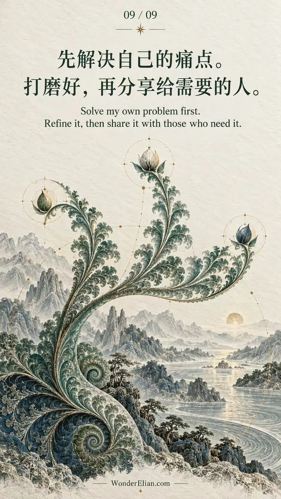 Solve your own problem first. Refine it, then share it with people who need it. The original poster is bilingual.