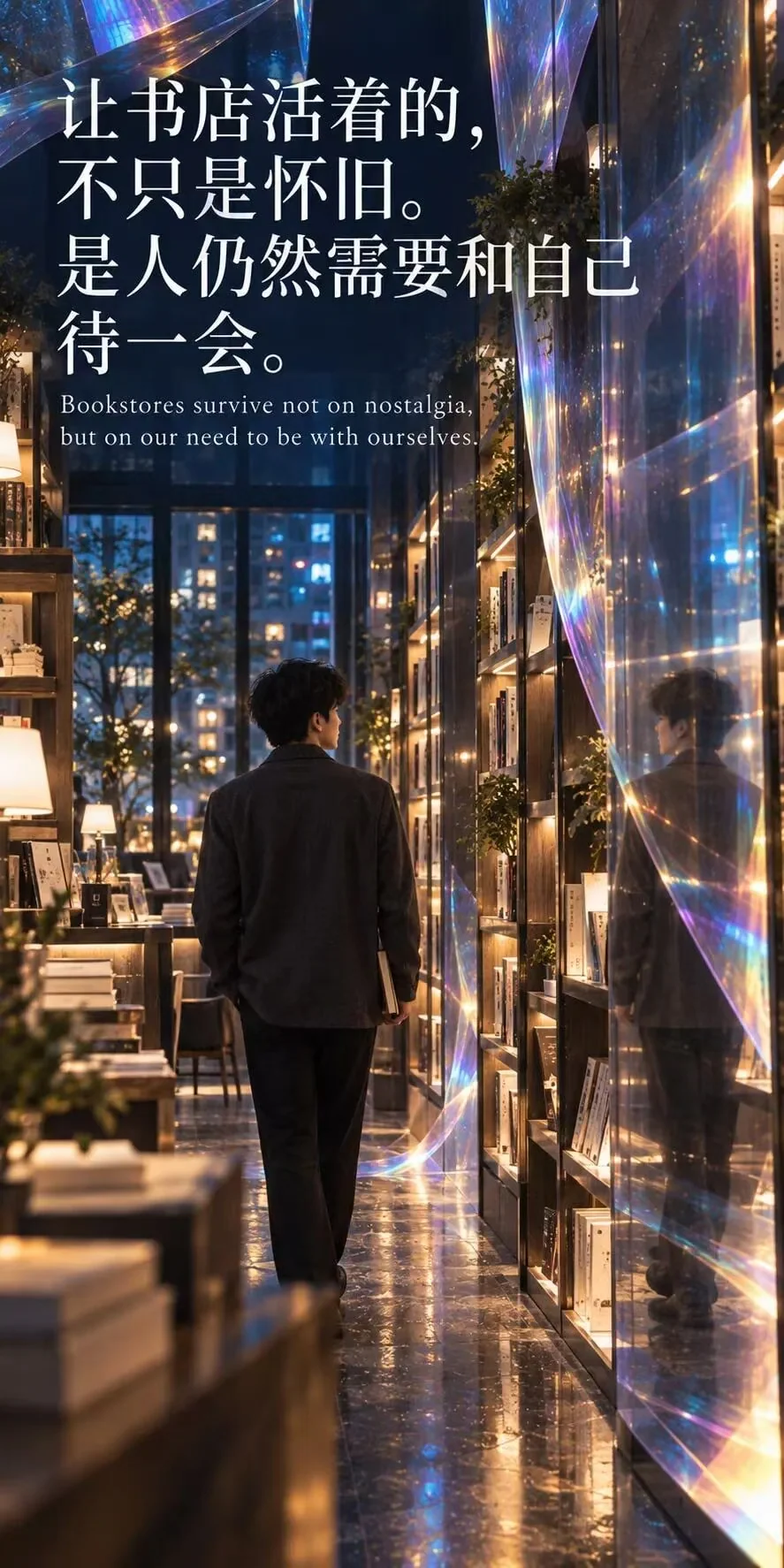 让书店活着的，不只是怀旧，是人仍然需要和自己待一会。