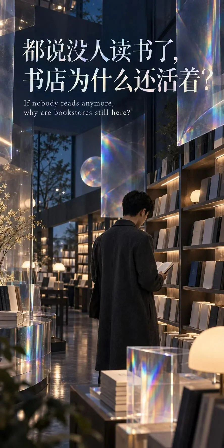 都说没人读书了，书店为什么还活着？